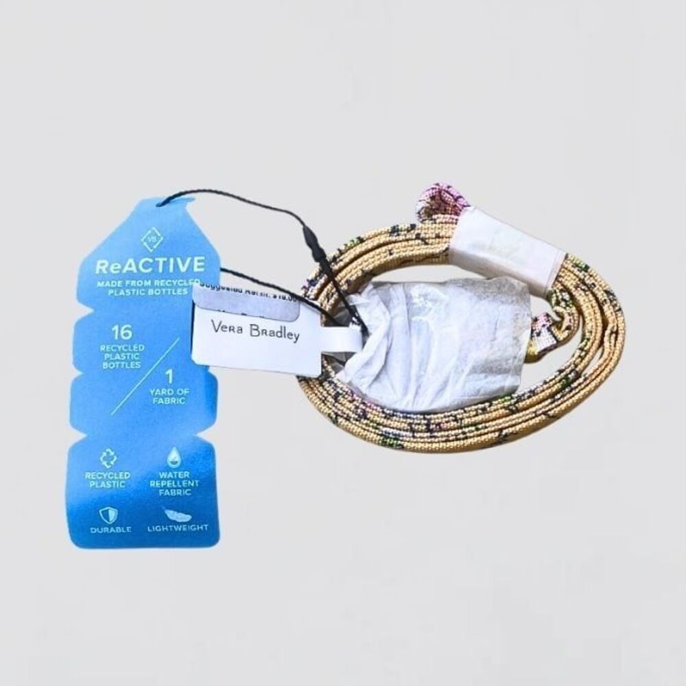 Vera Bradley ReActive Lanyard Sunlit Garden NWT